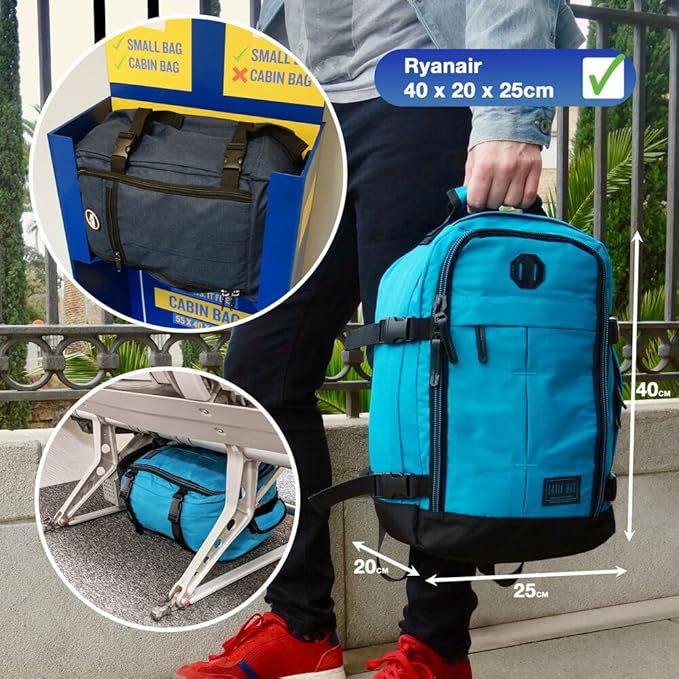 Sac à dos Cabin Max Ryanair 40 x 20 x 25 cm