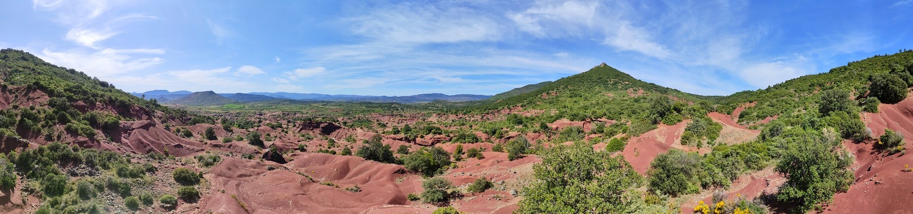 Panorama Canyon du Diable