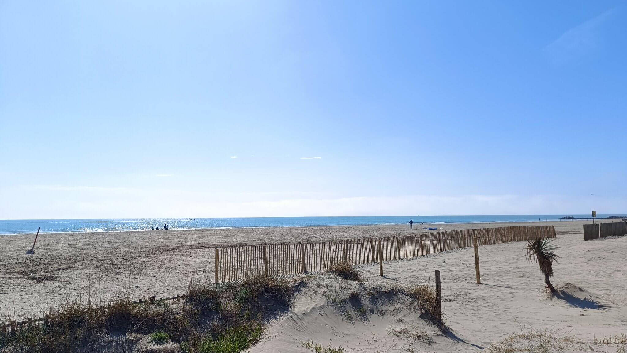 Carnon plage mars