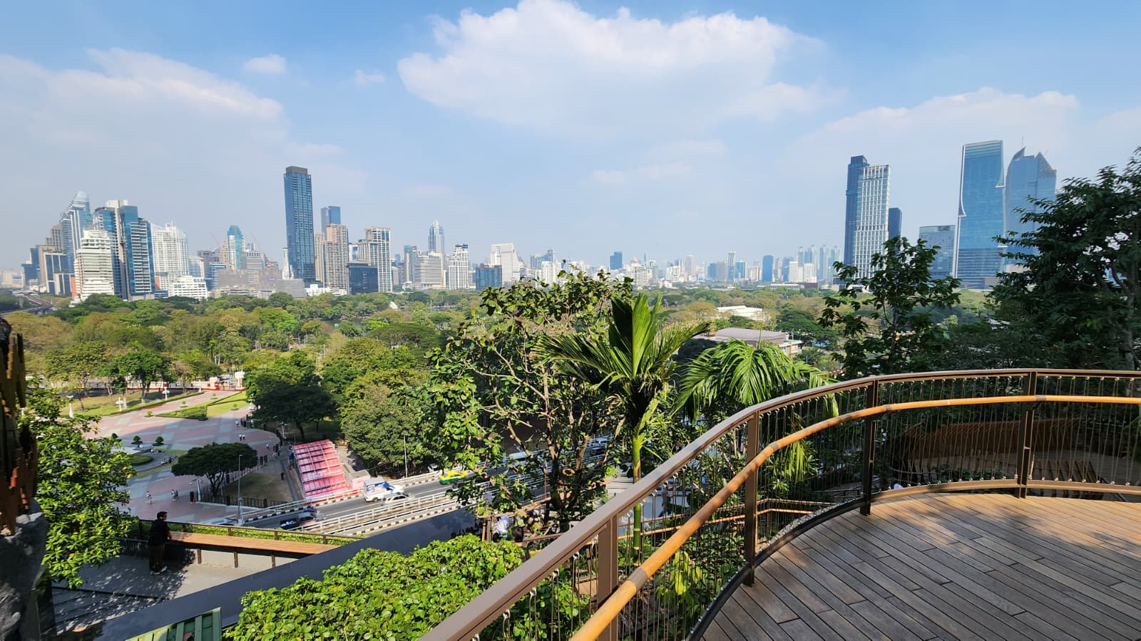 Central Park Bangkok panorama 