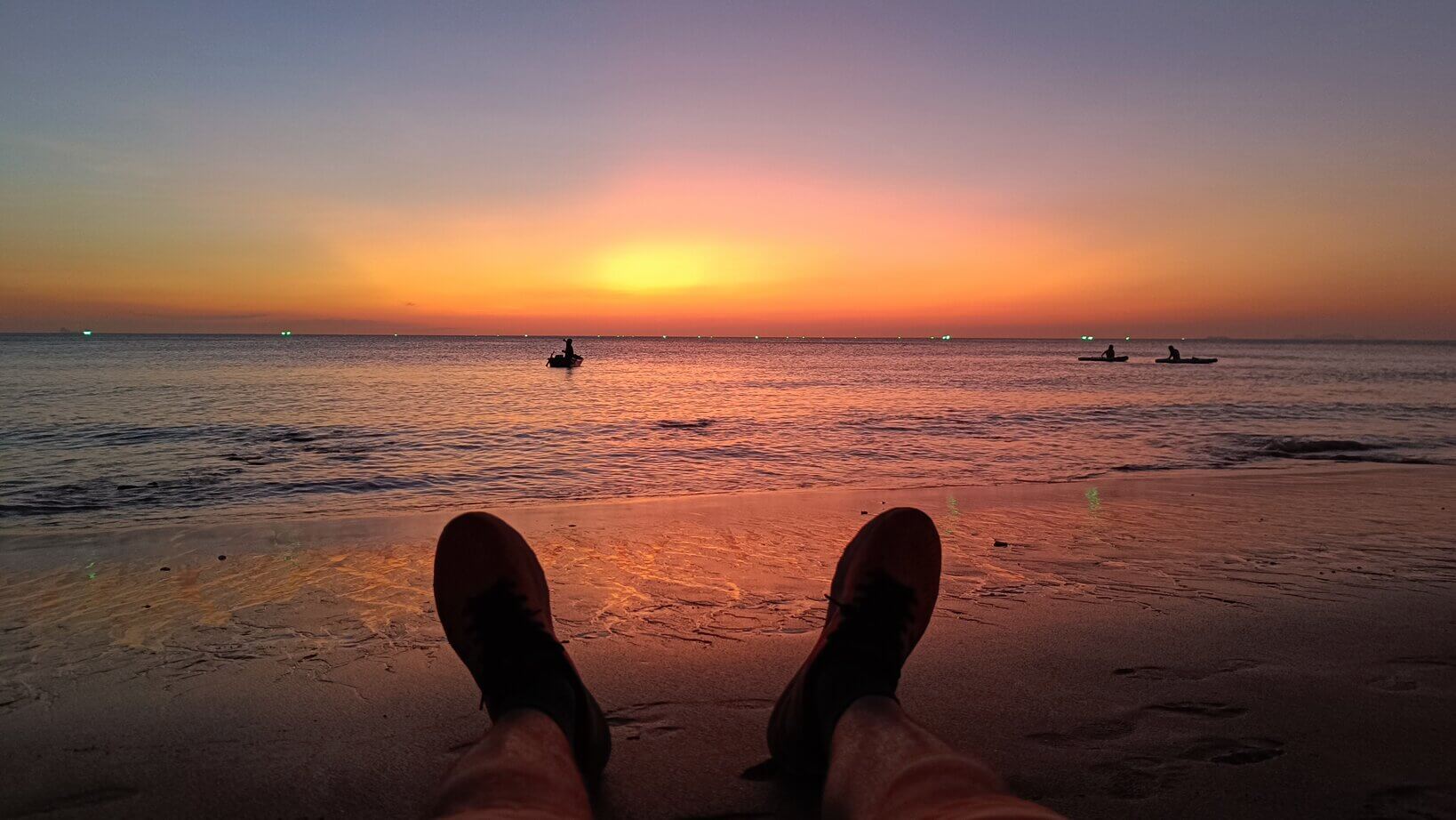 Klong Nin Beach sunset