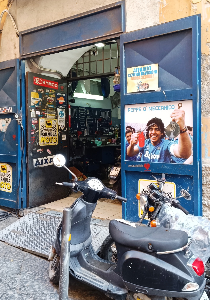 Mécanicien Maradona Naples