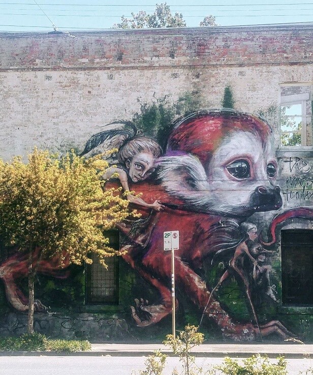 street art Fitzroy Melbourne