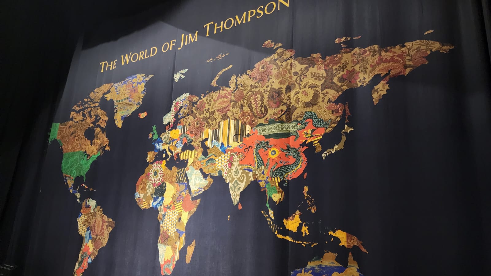 Jim Thompson carte du monde