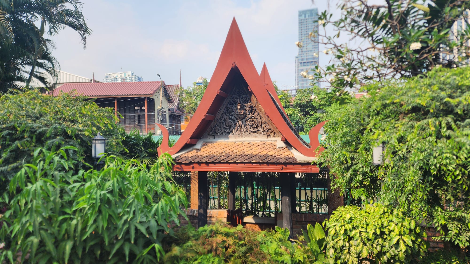 Panorama extérieur maison Jim Thompson