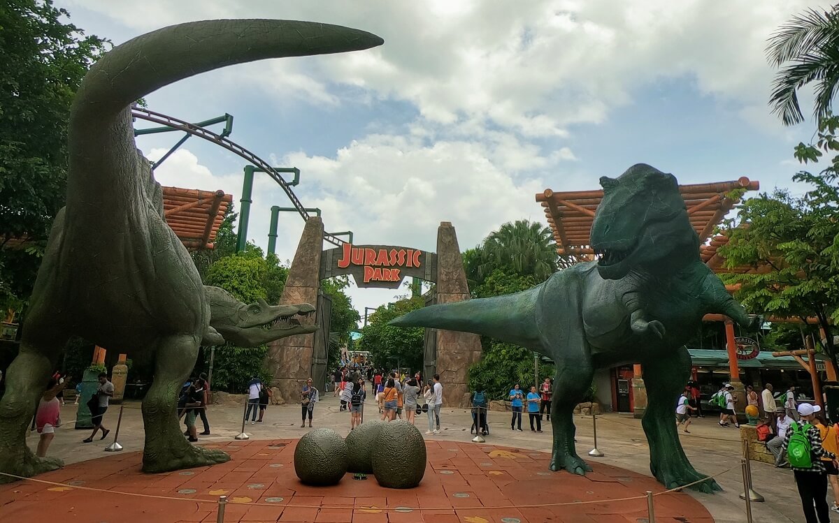 Singapore Universal Studios Jurassic Park