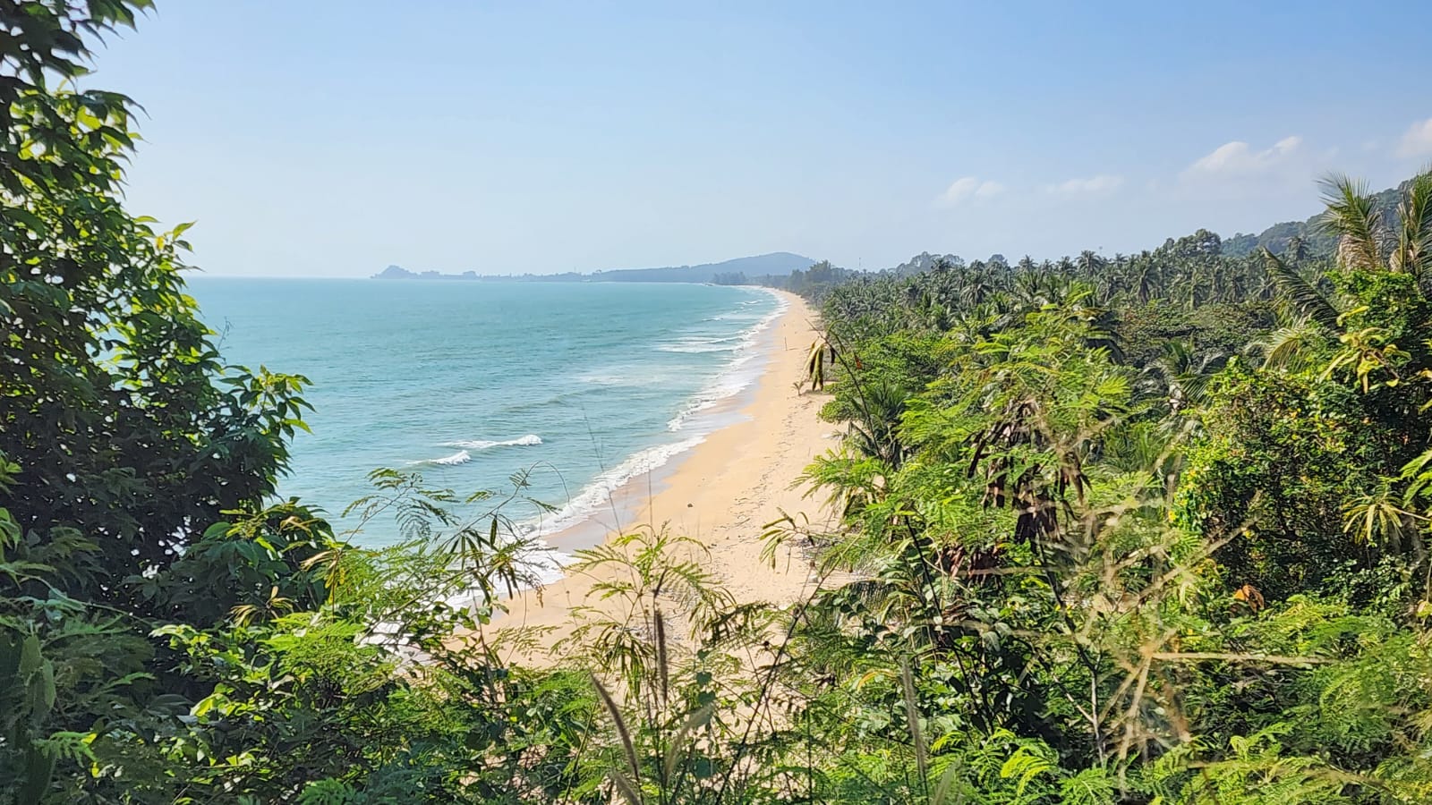 Panorama Plage Sichon Thaïlande