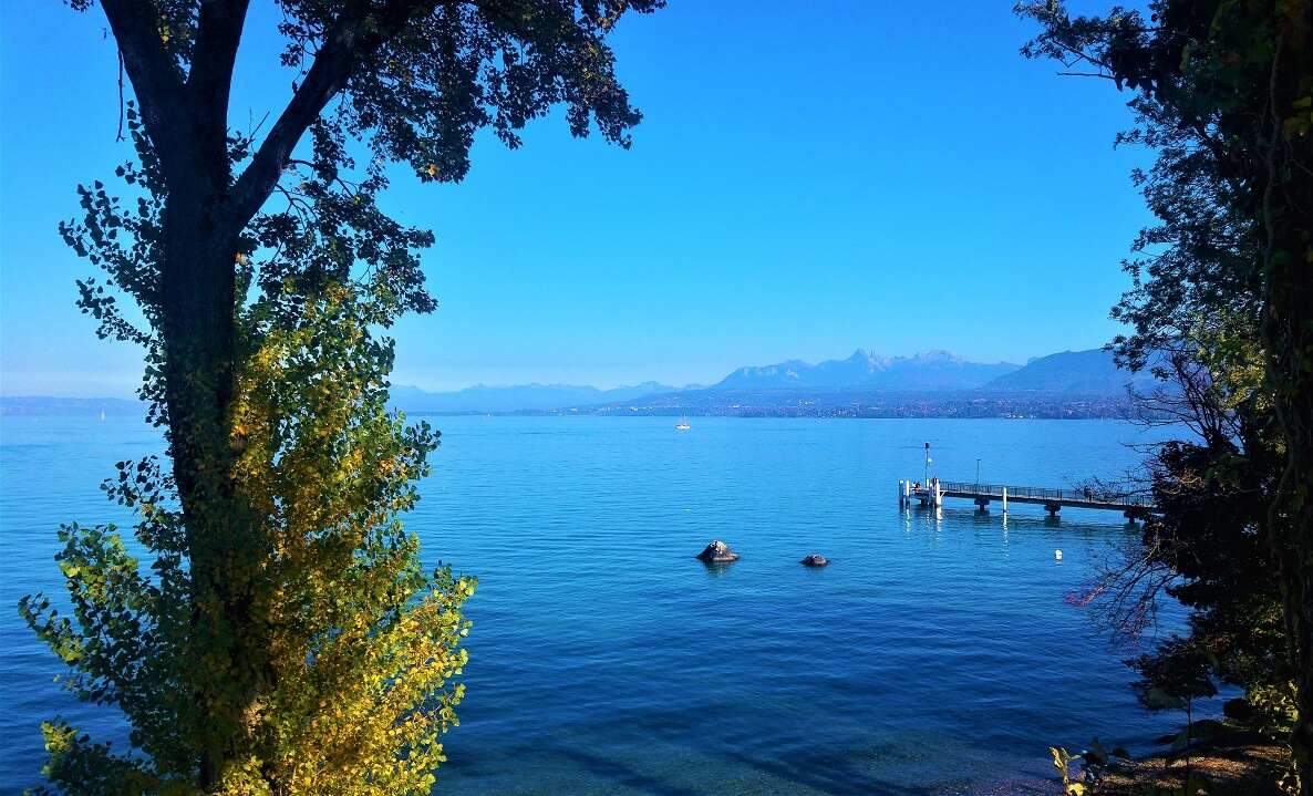 panorama Lac Léman depuis Excenevex