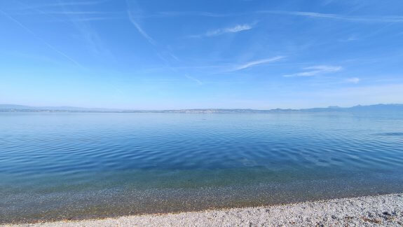Vue Lac Leman Amphion Publier