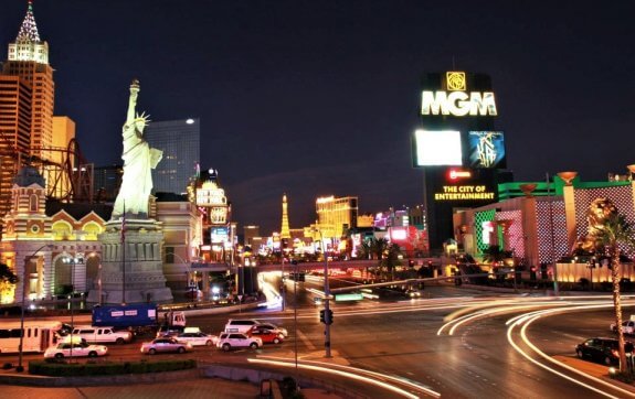 Las Vegas Strip de nuit