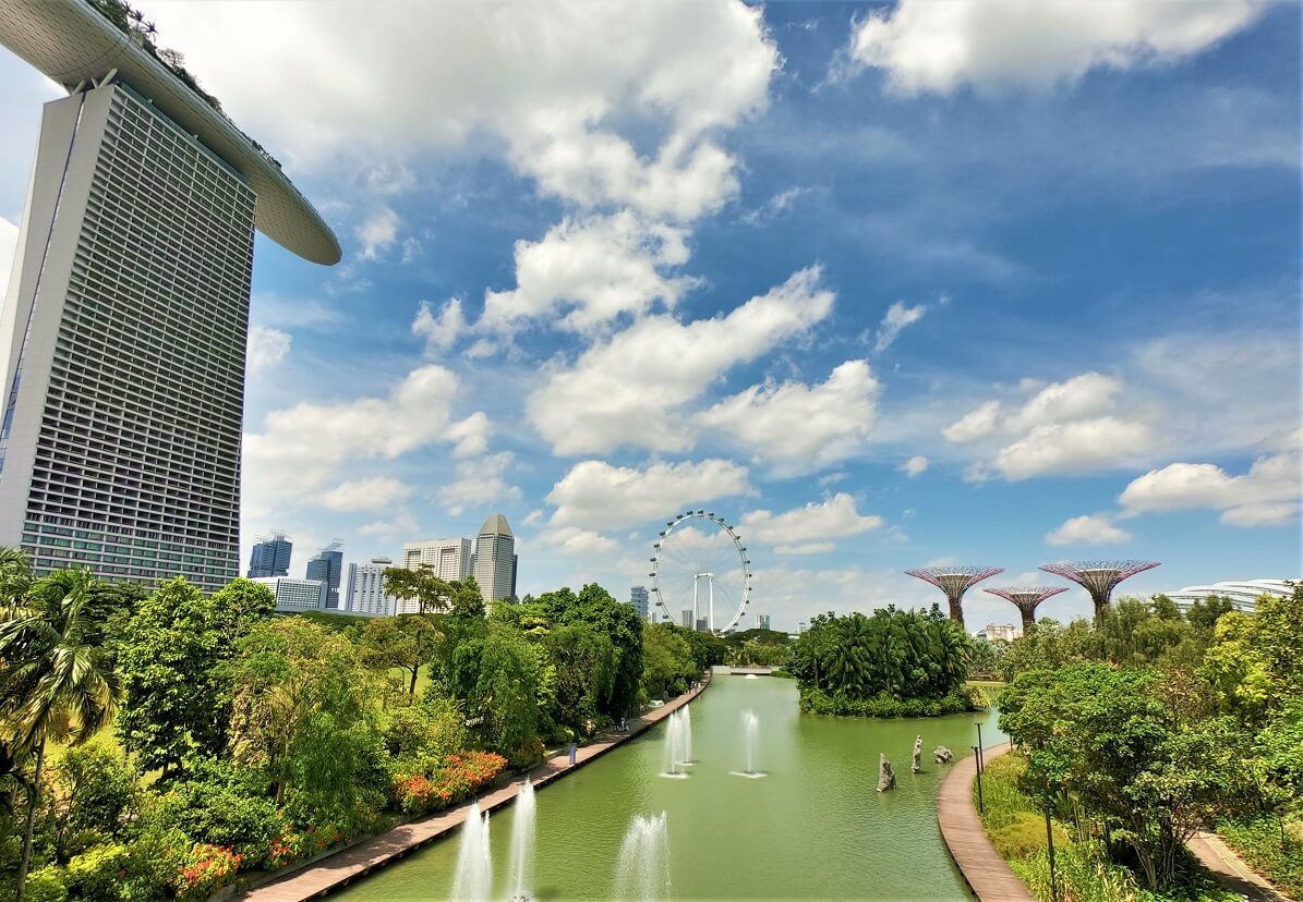 Gardens by the Bay Panorama
