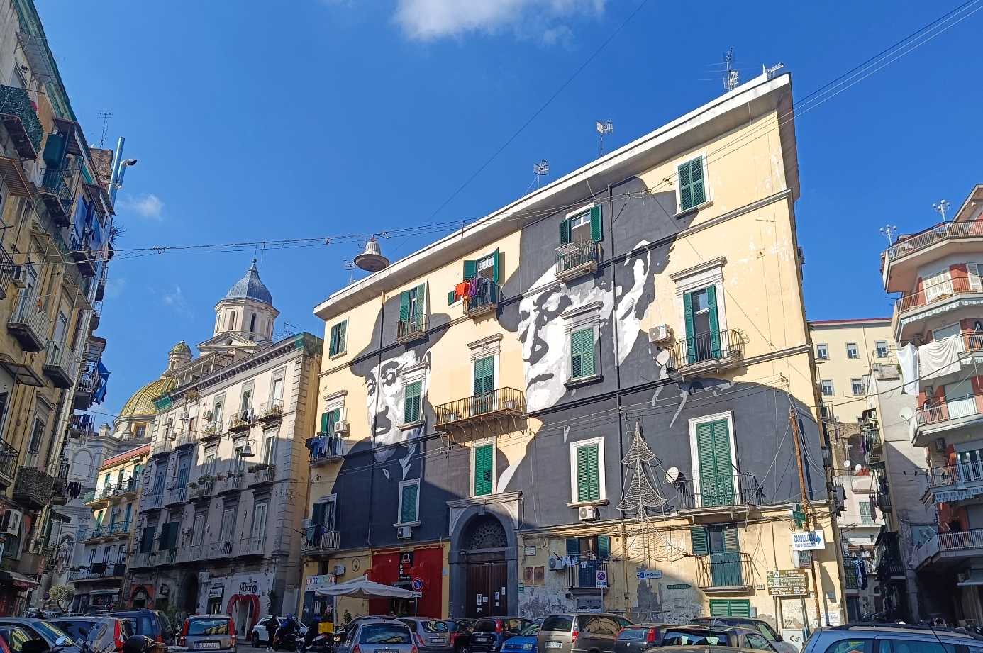 Oeuvre de street art sur Toto et Pepino