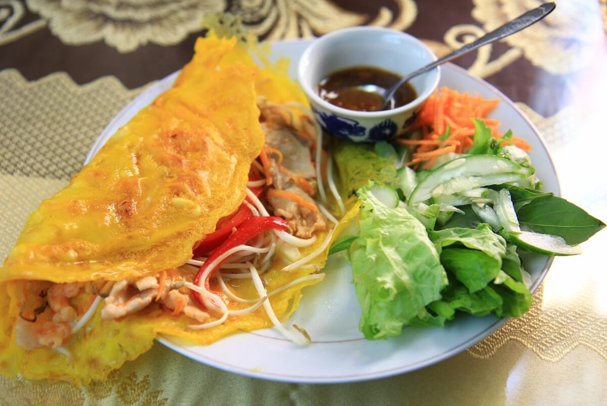 Banh xeo crêpe vietnamiene