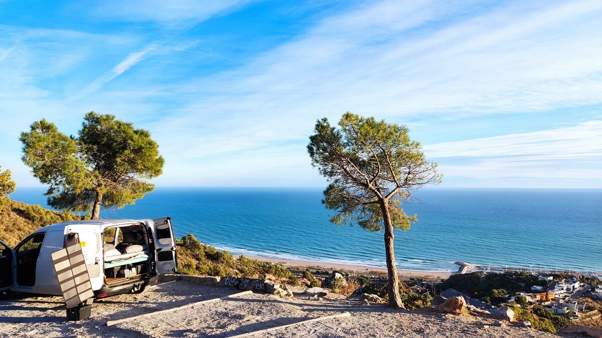 Panneau solaire road trip