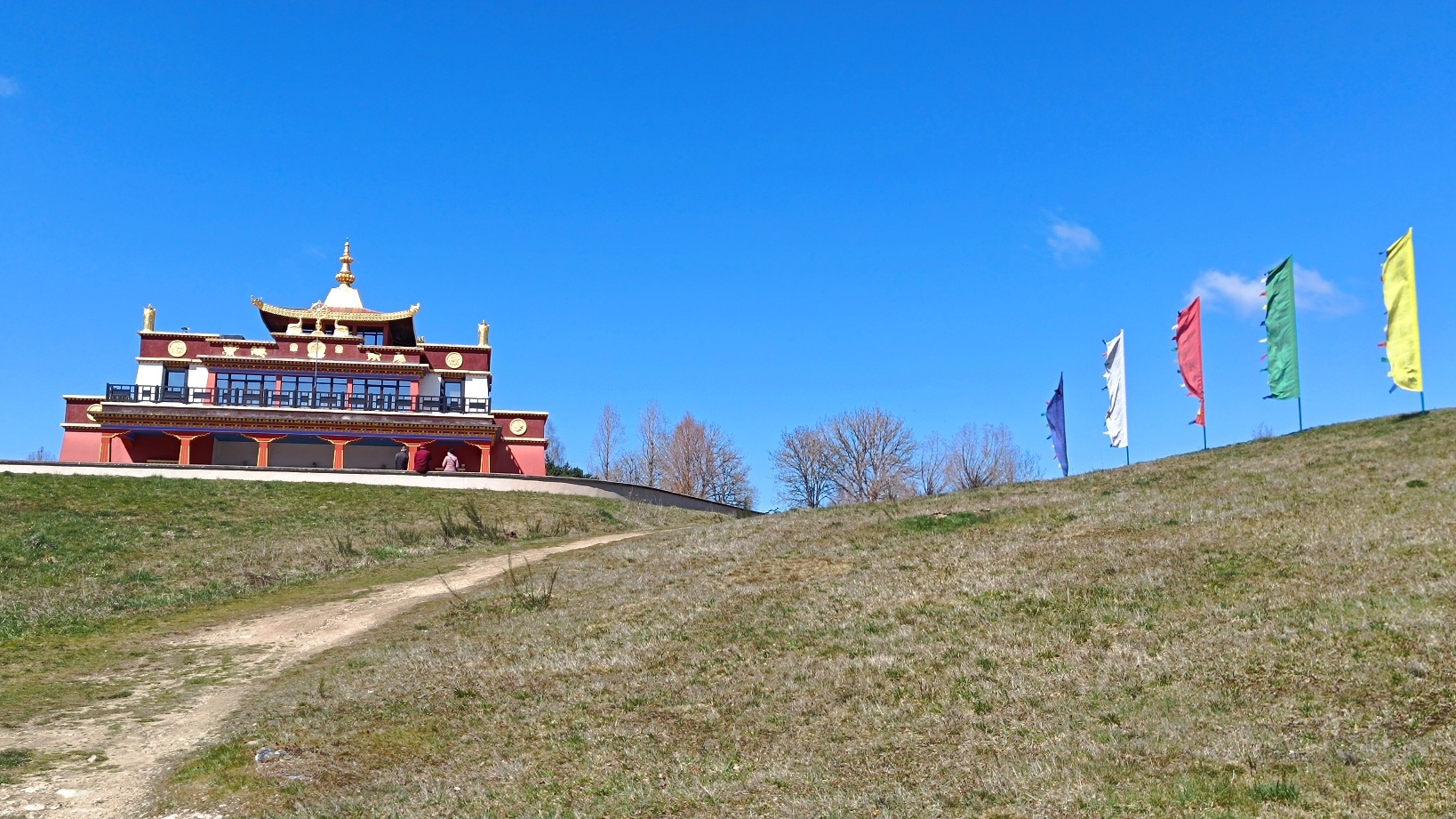 Panorama temple Dhagpo Kundreul Ling