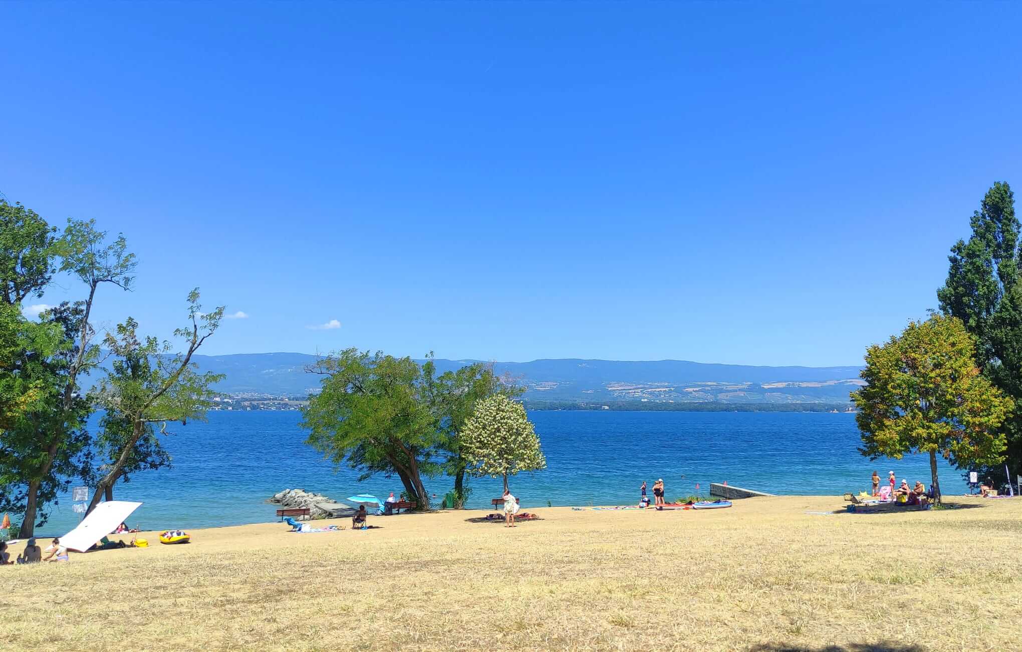 Plage de Messery
