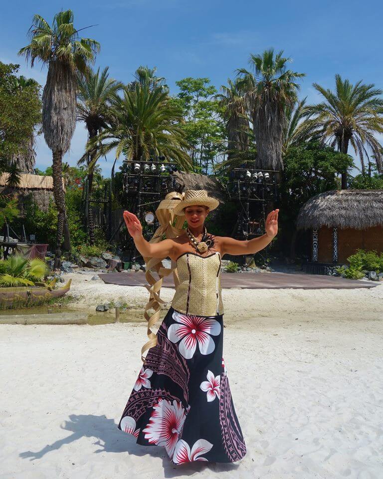 polynesia danse Port Aventura