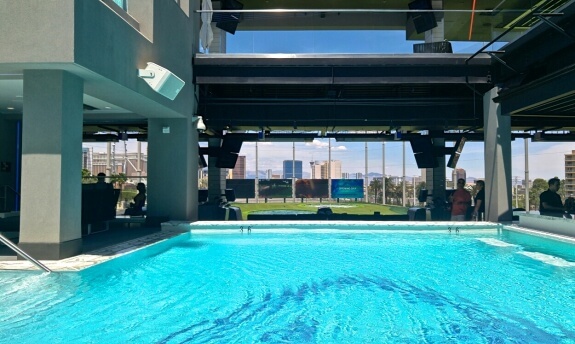 pool las vegas top golf