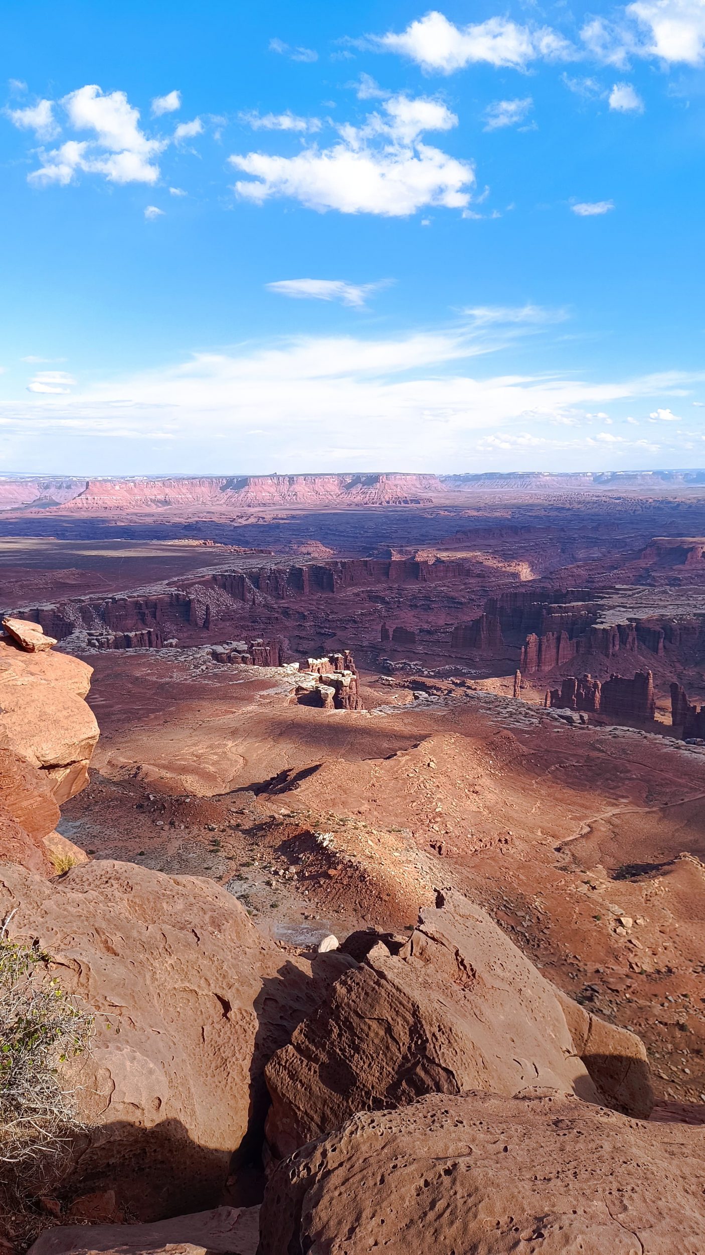 Canyonlands panorama portrait