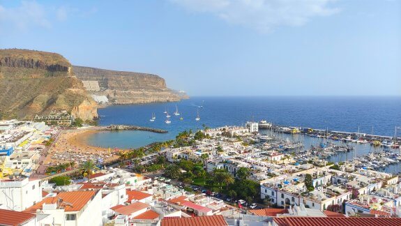 Puerto Mogan Lookout Panorama
