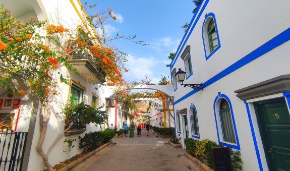 Puerto Mogan couleurs