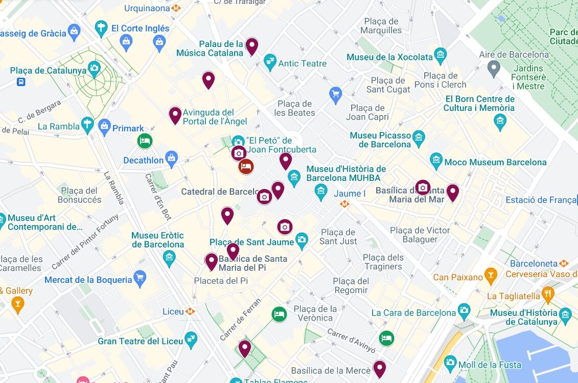 Quartier Gothique Barcelone