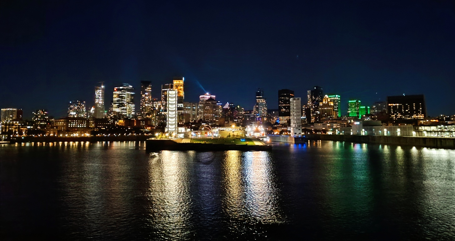 Skyline Montréal nuit