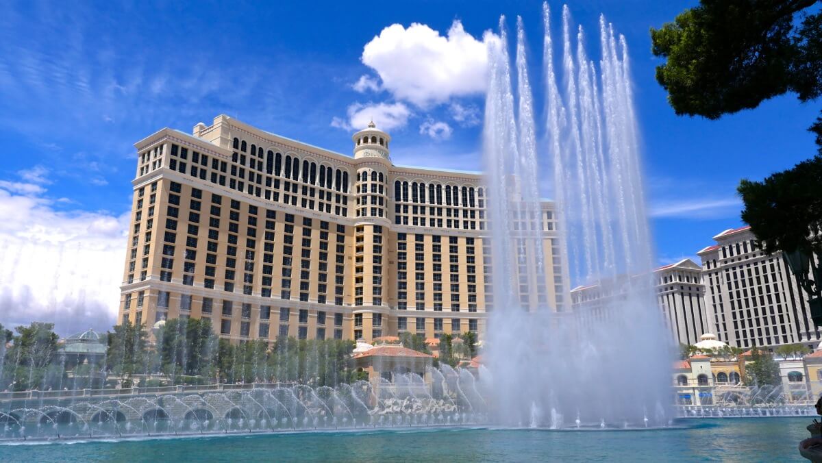 Les fontaines du Bellagio 