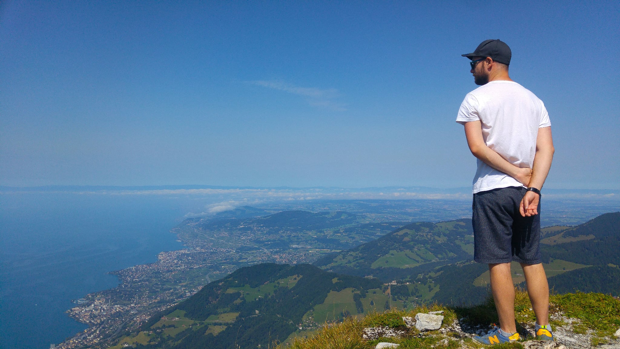 Panorama sommet Rochers de Naye