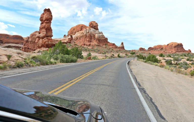 route Arches National Park