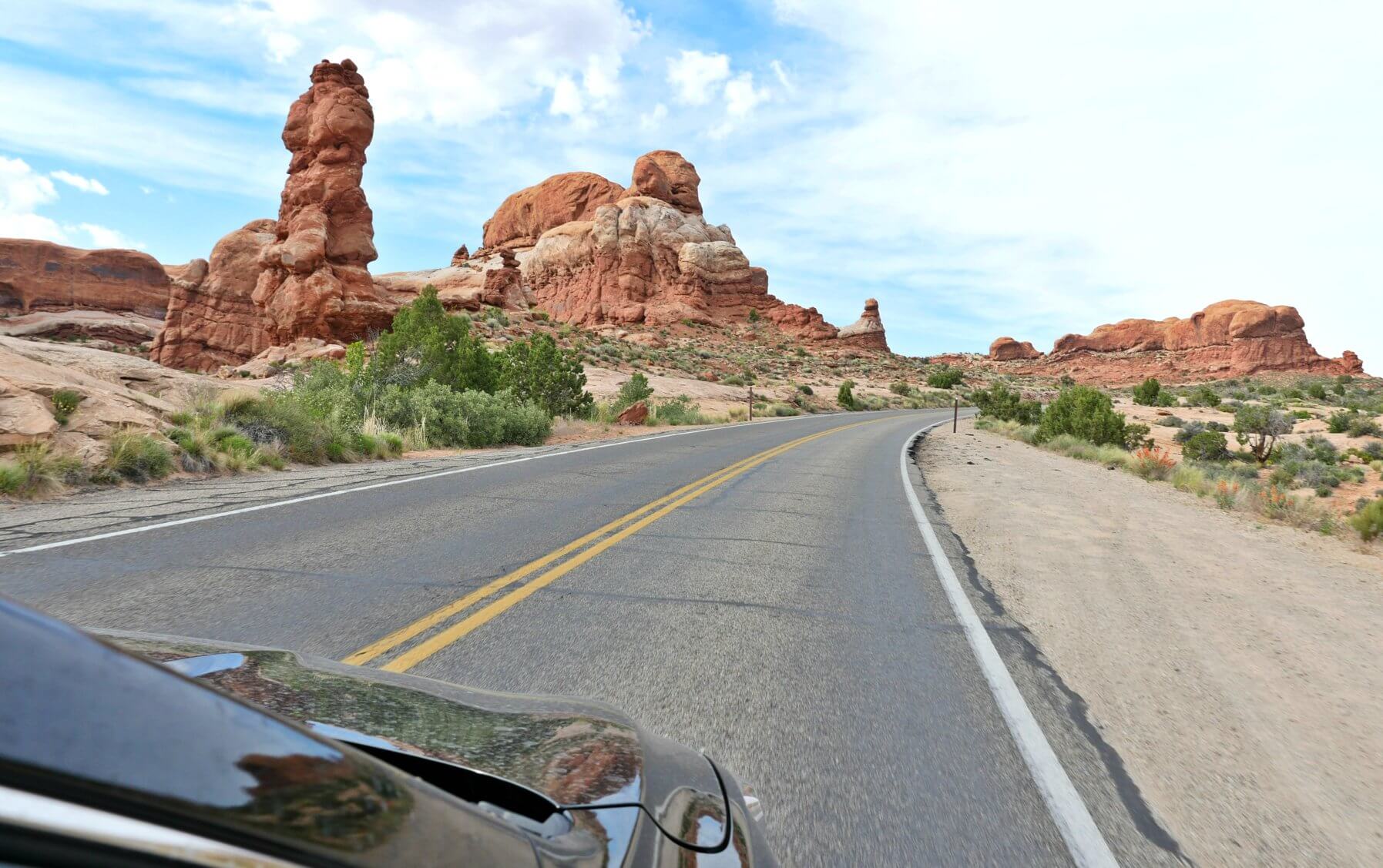 route Arches National Park