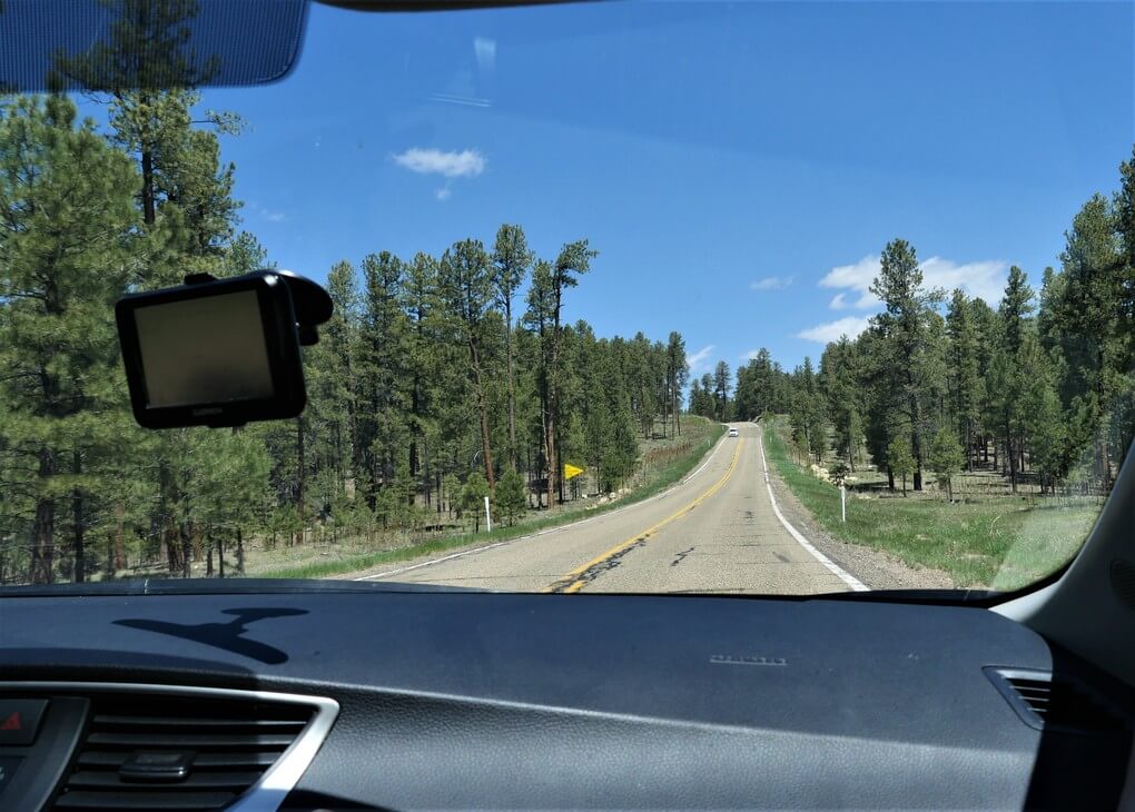 Route 89 entre Zion et Bryce