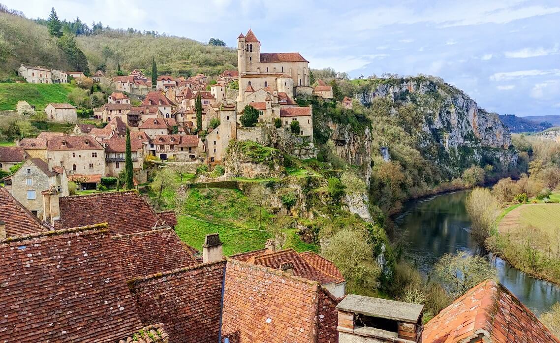 Saint Cirq Lapopie Panorama