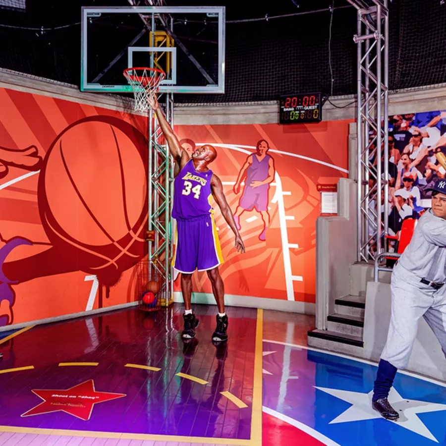 Shaquille O'neal Madame Tussauds Las Vegas