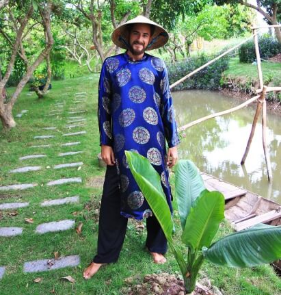 tenue traditionnelle paysans vietnam
