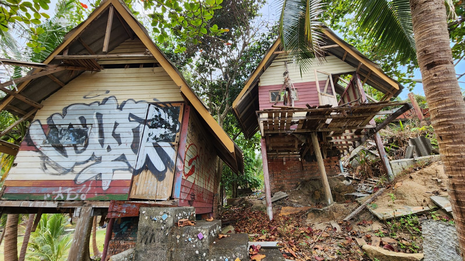 Cabane abandonnée Koh Phangan
