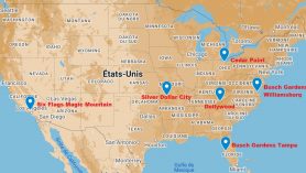 6 parcs d'attractions à découvrir aux USA