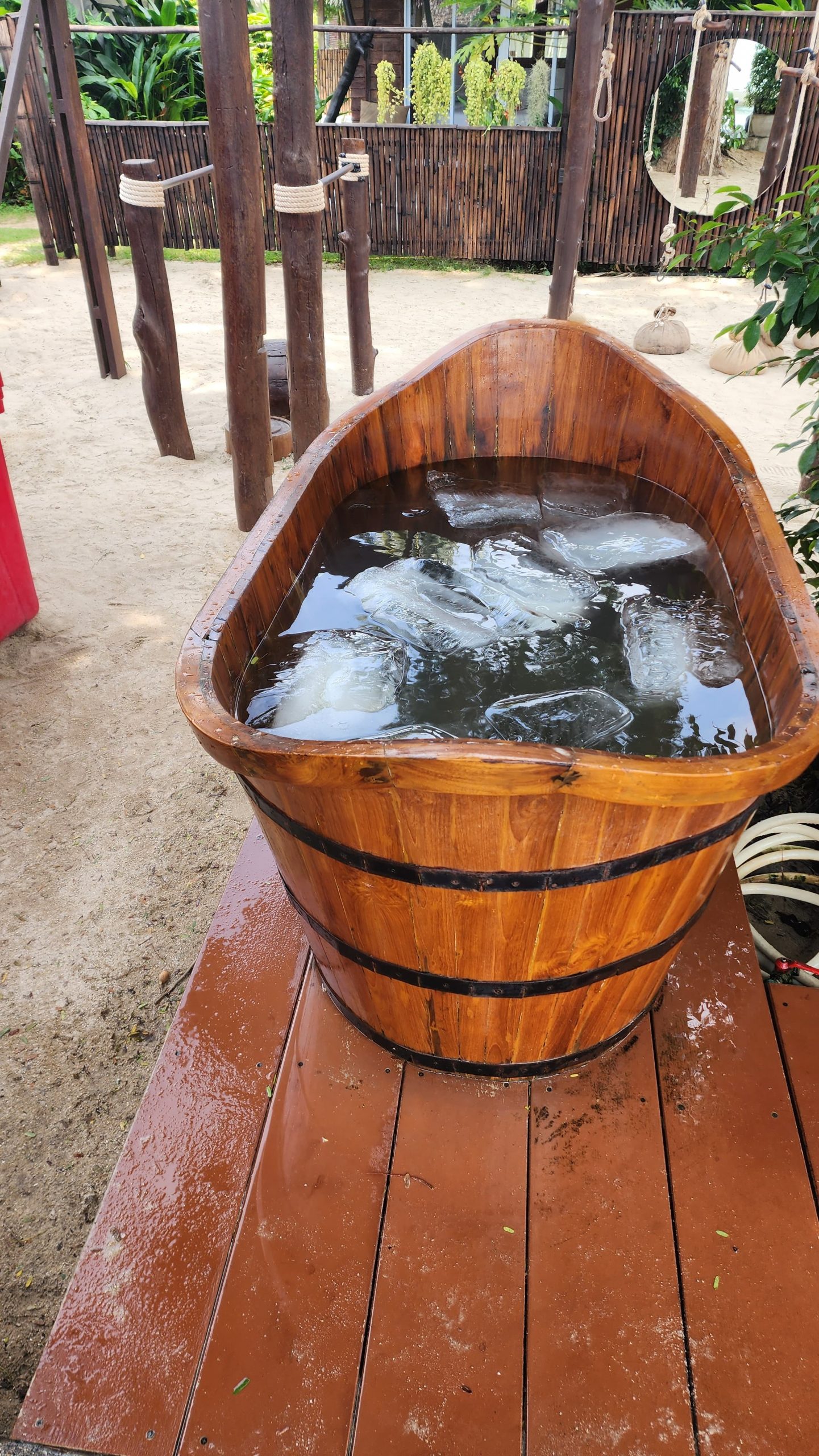 Bain froid wild wood Koh Phangan