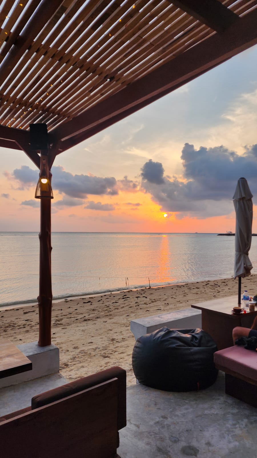 Sunset Wild wood Koh Phangan