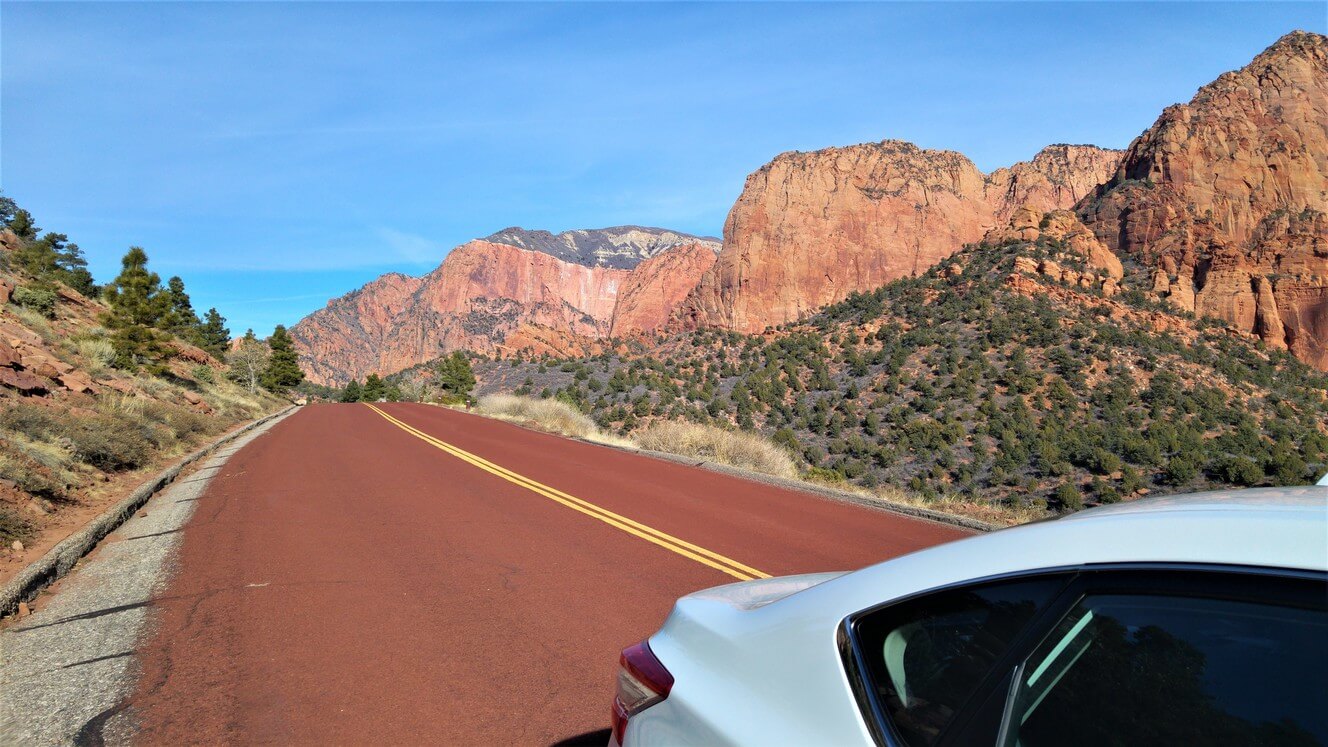 Route Zion panorama